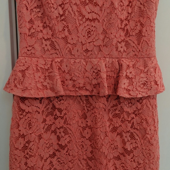Cynthia Steffe lace peplum dress - Picture 2 of 4
